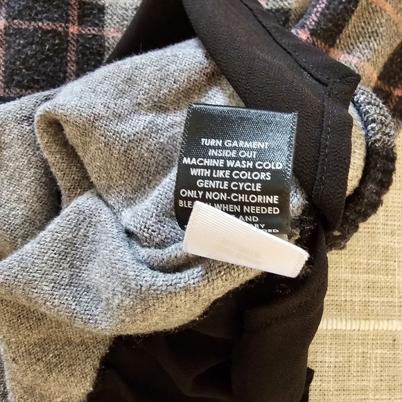 Torrid Size 3 100% Cotton Plaid Pullover Sweater - Picture 5 of 9